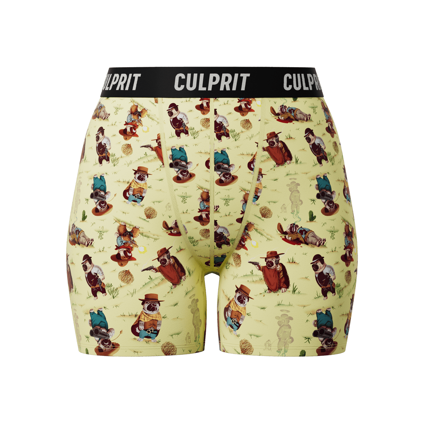 The Good The Bad and The Pugly 🌵 - Culprit Underwear - LadyBoxers™ - LB2 - PUG - XS