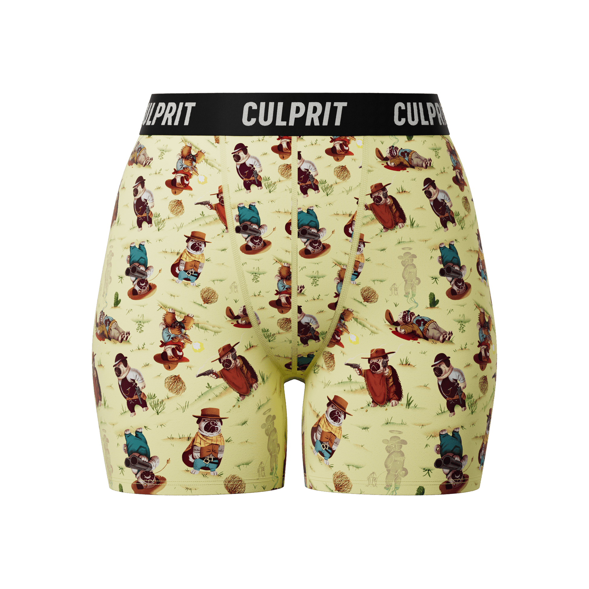 The Good The Bad and The Pugly 🌵 - Culprit Underwear - LadyBoxers™ - LB2 - PUG - XS