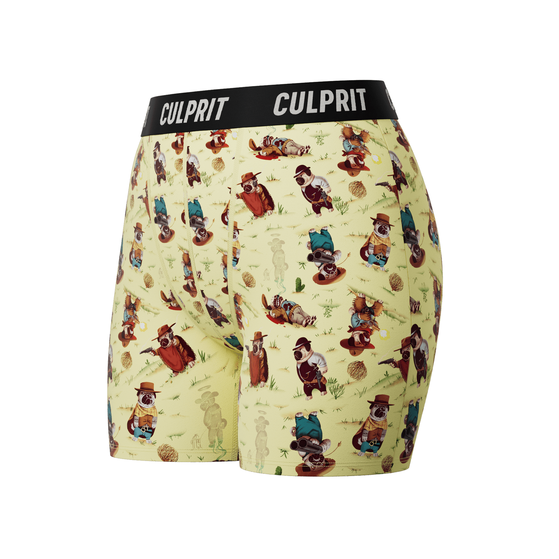 The Good The Bad and The Pugly 🌵 - Culprit Underwear - LadyBoxers™ - LB2 - PUG - XS