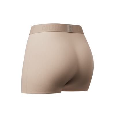 Toasted Marshmallow Booty Shorts 3 - Pack 🍨 - Culprit Underwear - Booty Shorts - 3PK - BS - NOUG - XS