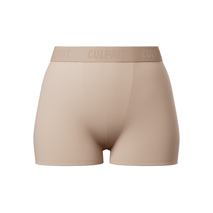 Toasted Marshmallow Booty Shorts 3 - Pack 🍨 - Culprit Underwear - Booty Shorts - 3PK - BS - NOUG - XS