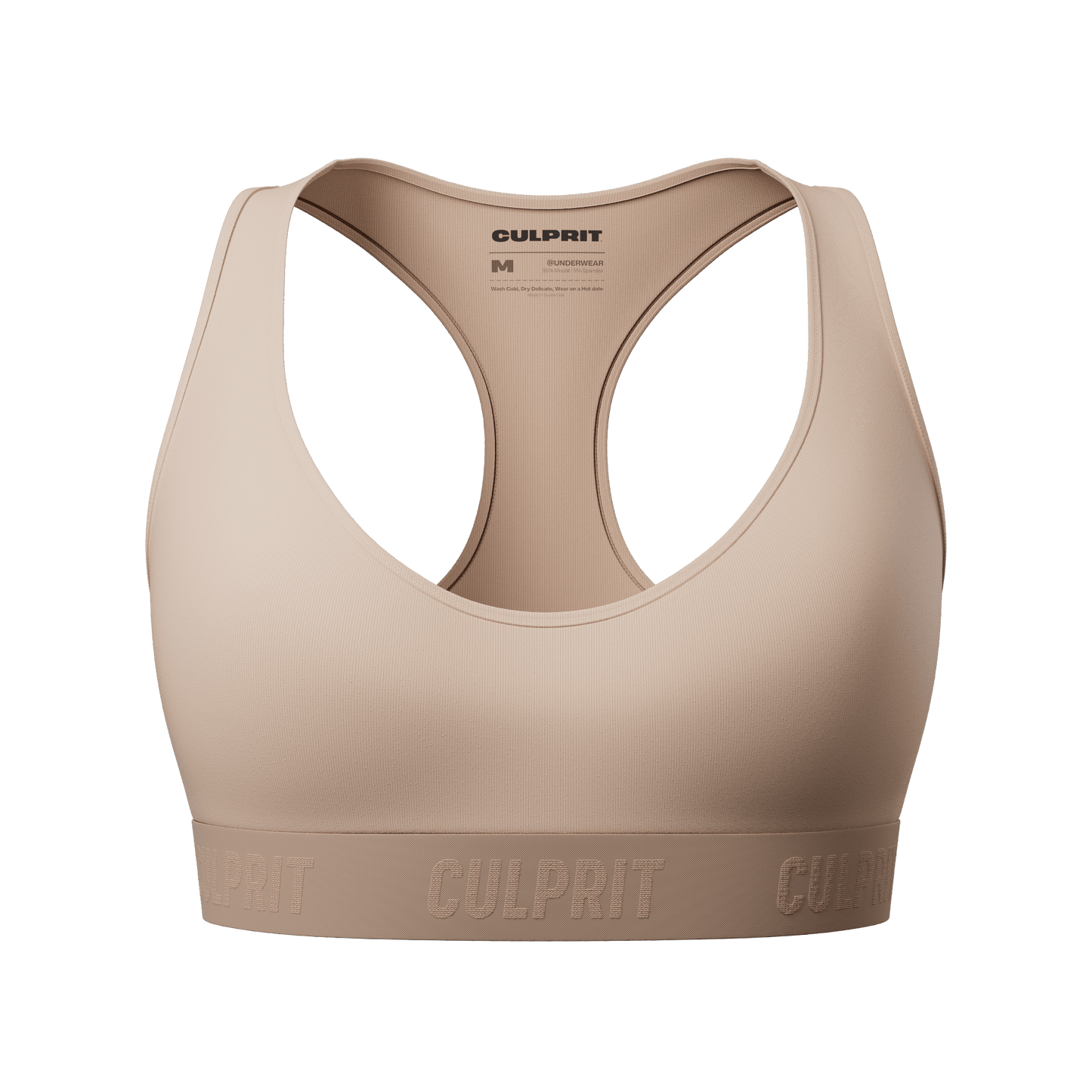 Toasted Marshmallow ComfyBra™ 3 - Pack 🍨 - Culprit Underwear - ComfyBra™ - 3PK - BRA - NOUG - XS