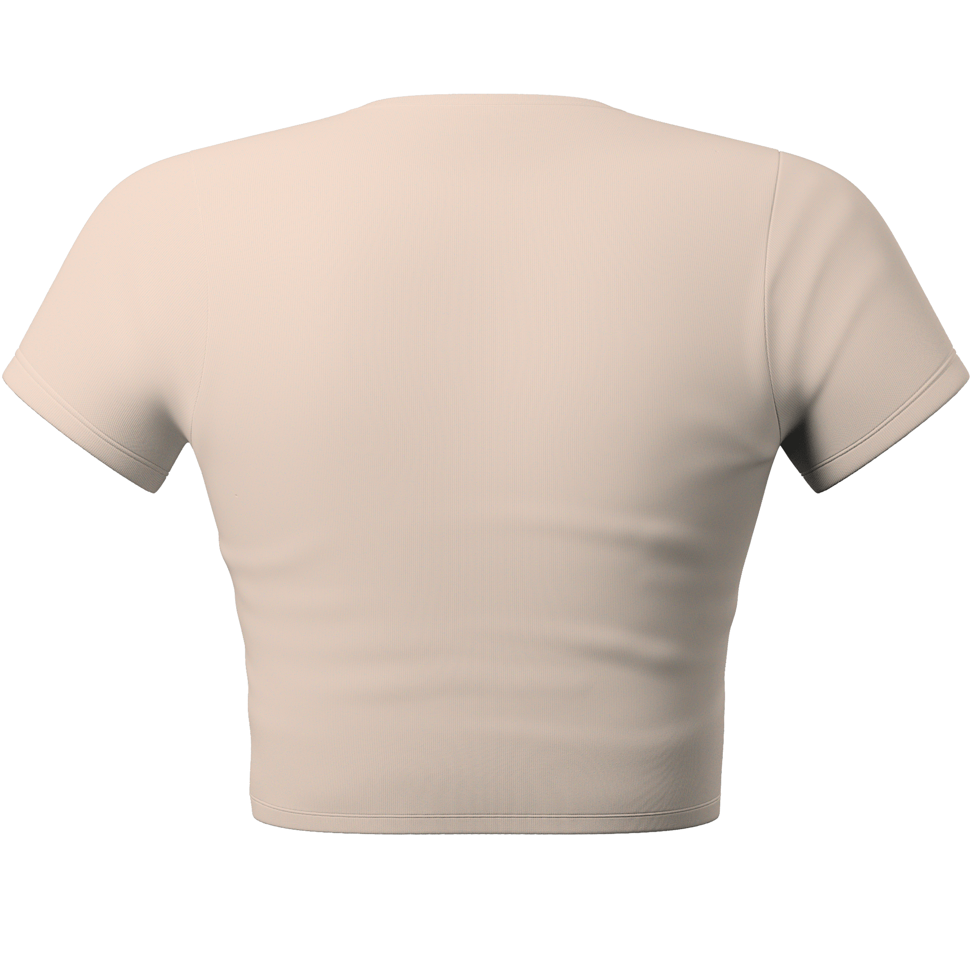 Toasted Marshmallow 🍨 Cropped Tee - Culprit Underwear - Baby Tee - BABYT - NOUG - XS