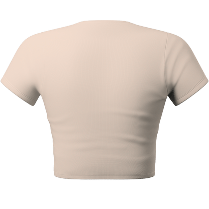 Toasted Marshmallow 🍨 Cropped Tee - Culprit Underwear - Baby Tee - BABYT - NOUG - XS