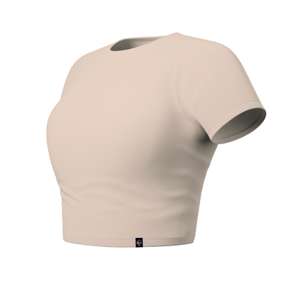 Toasted Marshmallow 🍨 Cropped Tee - Culprit Underwear - Baby Tee - BABYT - NOUG - XS