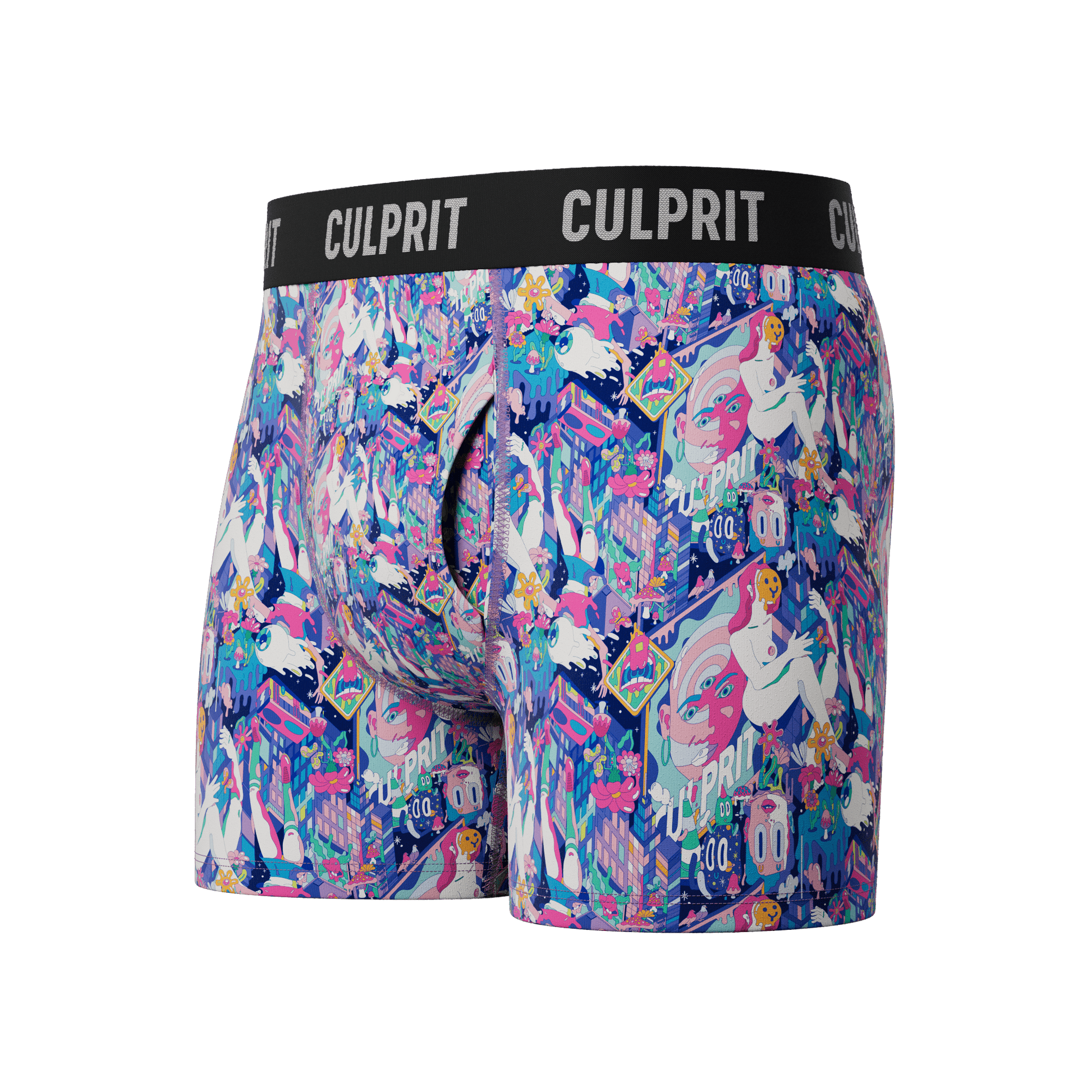Trip City 🫠 - Culprit Underwear - Boxer Briefs w/Fly - BB2 - ACIDNT - S