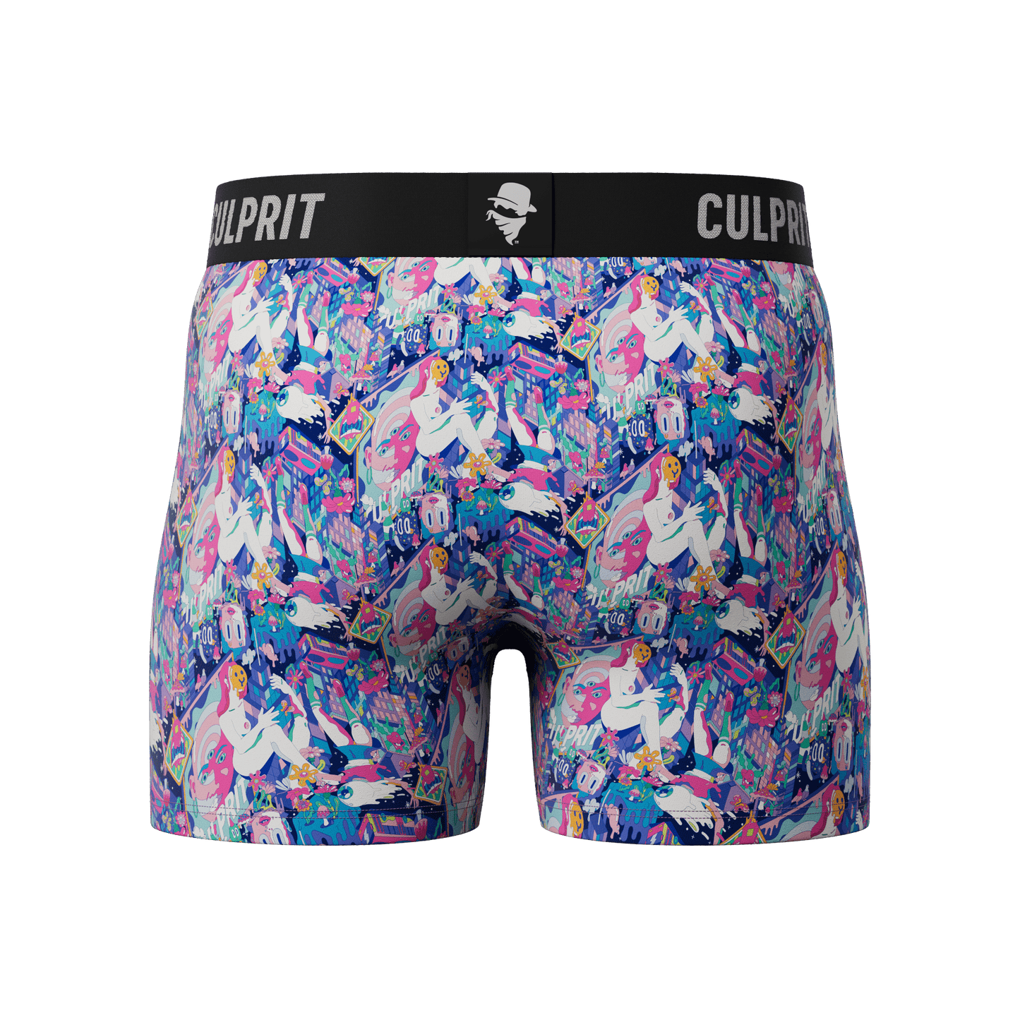 Trip City 🫠 - Culprit Underwear - Boxer Briefs w/Fly - BB2 - ACIDNT - S