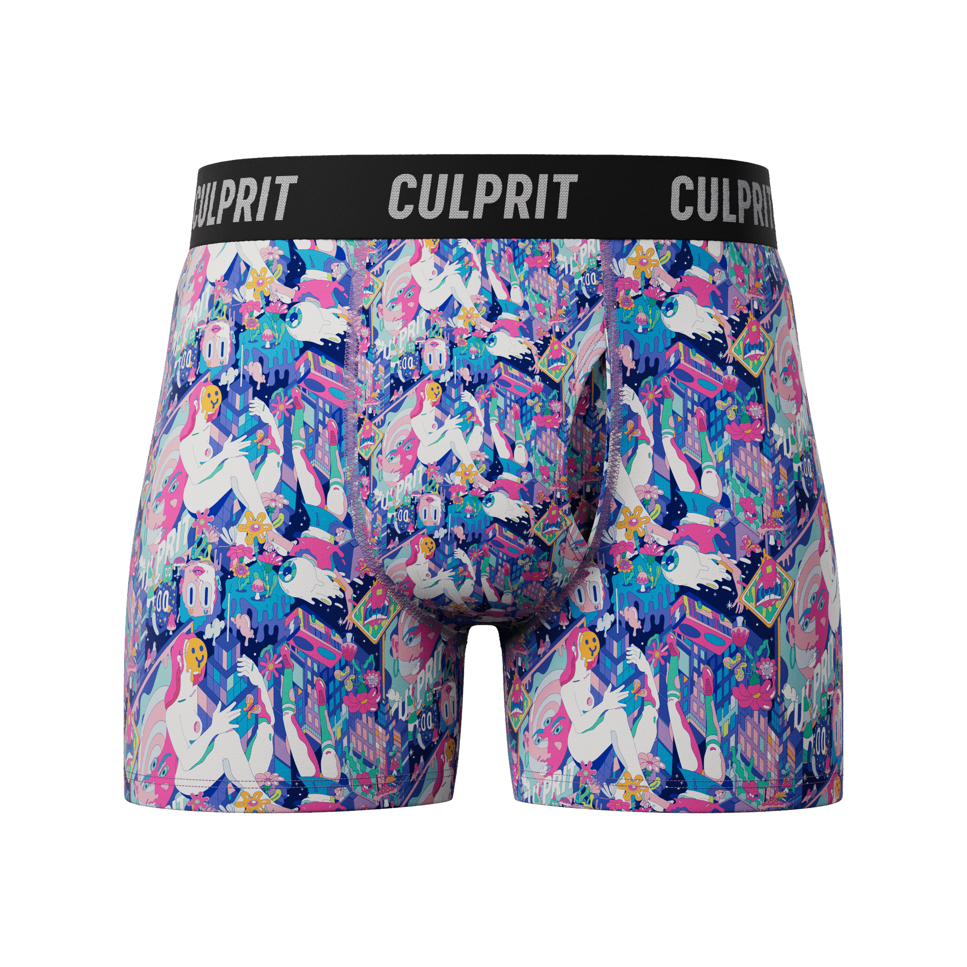 Trip City 🫠 - Culprit Underwear - Boxer Briefs w/Fly - BB2 - ACIDNT - S