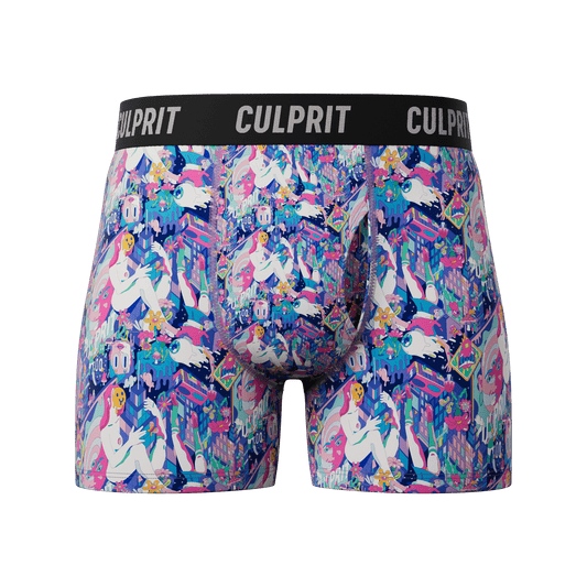 Trip City 🫠 - Culprit Underwear - Boxer Briefs w/Fly - BB2 - ACIDNT - S