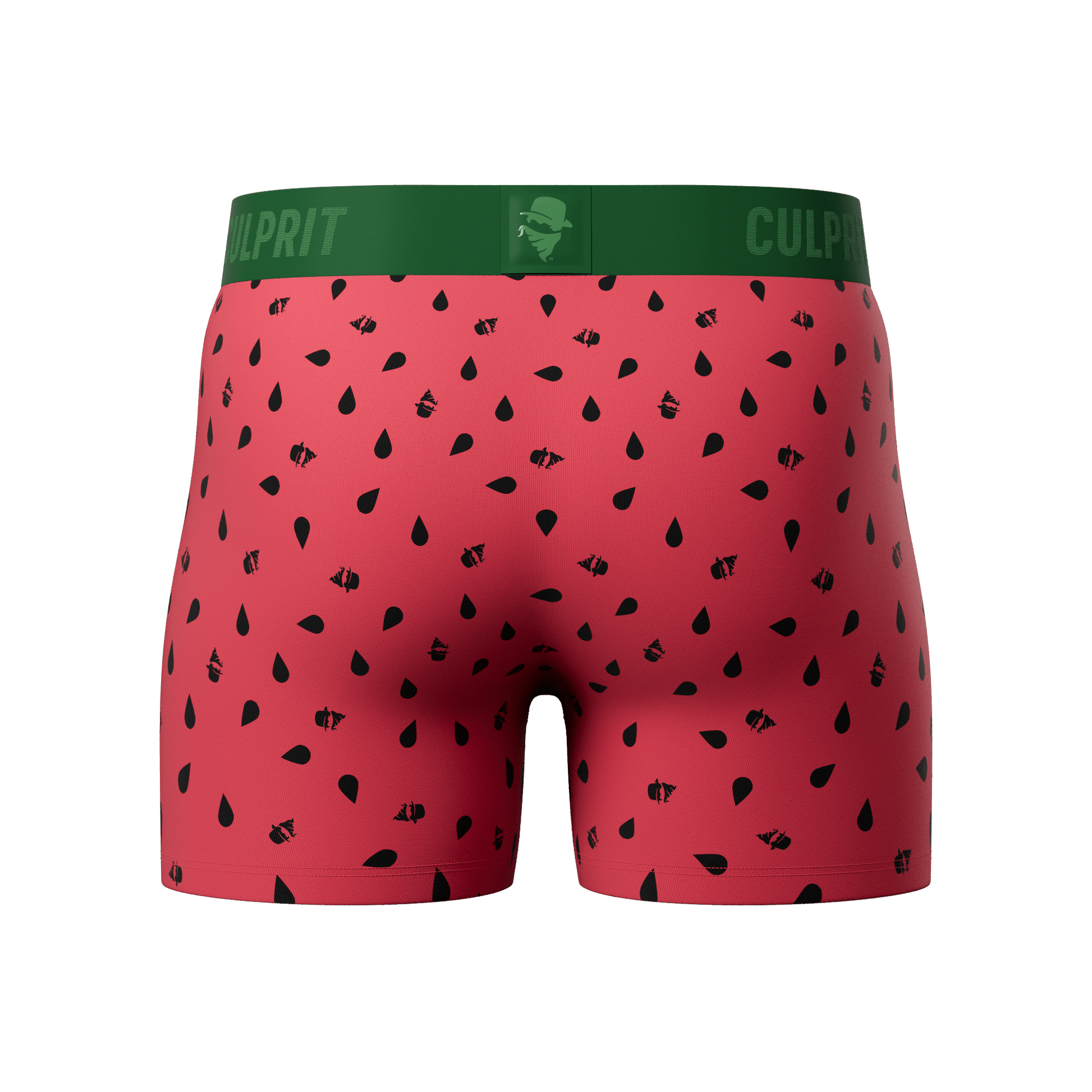 Watermelon 🍉 Boxer Brief w/ fly - Culprit Underwear - Boxer Briefs w/Fly - BB - WMLN - S