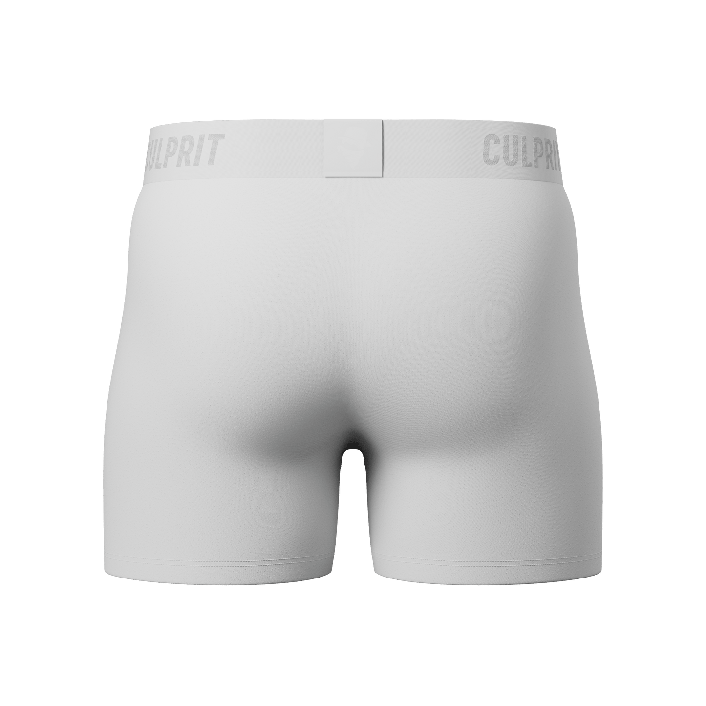 White Hot Solid Boxer Briefs w/ fly - Culprit Underwear - Boxer Briefs w/Fly - BB - WHOT - S